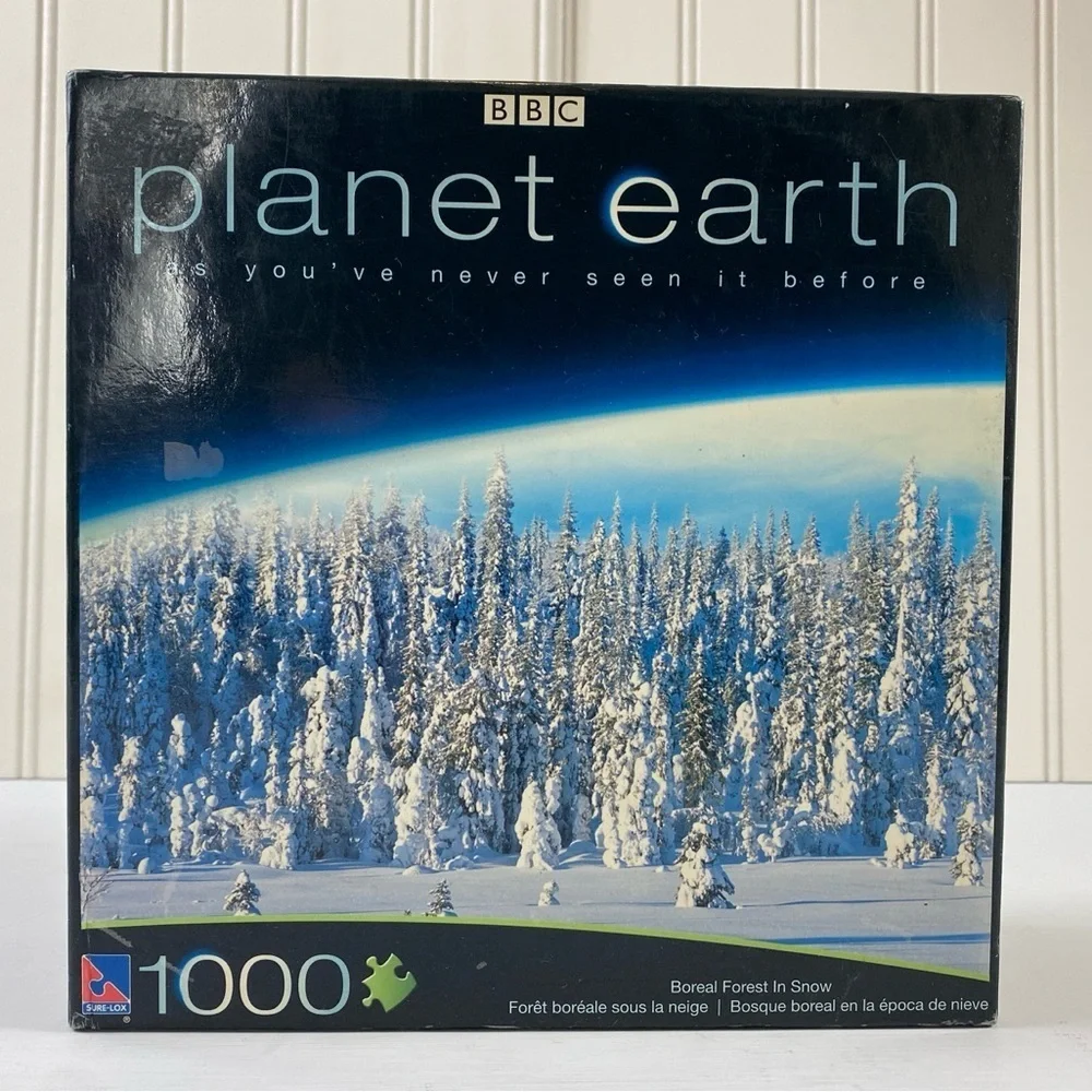 NEW Planet Earth BBC 1000 Sure Lox Pieces Puzzle New‎ Sealed